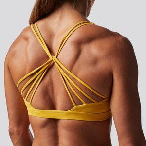 Born Primitive Mustard Vitality Sports Bra 2.0 XL